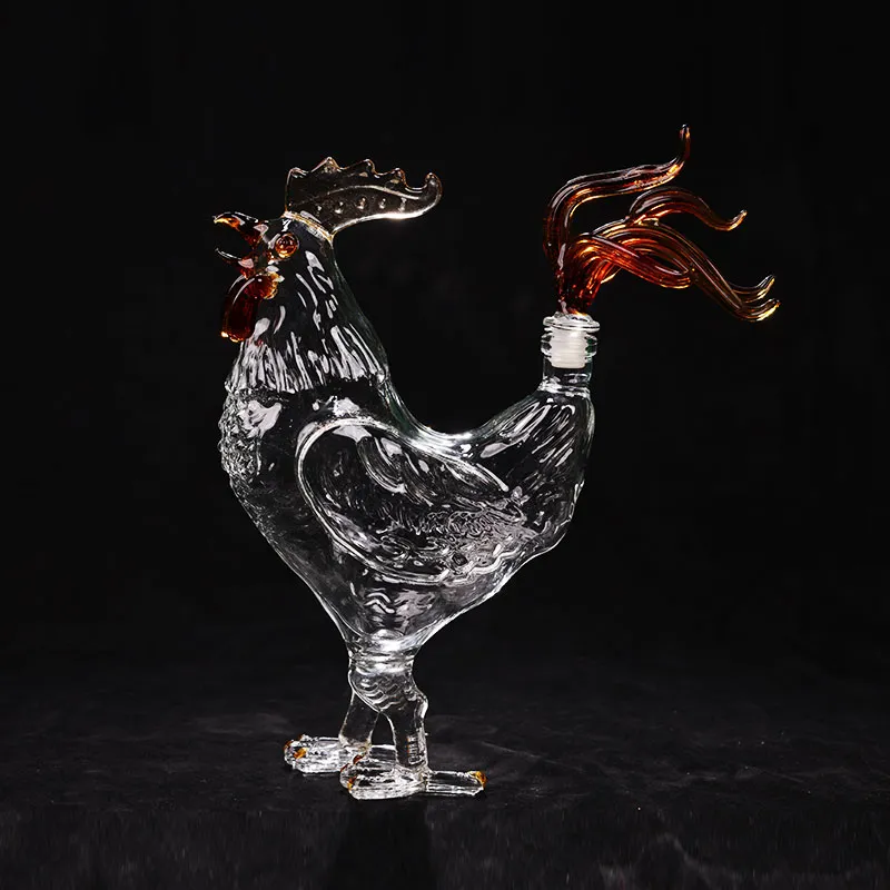 Rooster-shaped Decanter