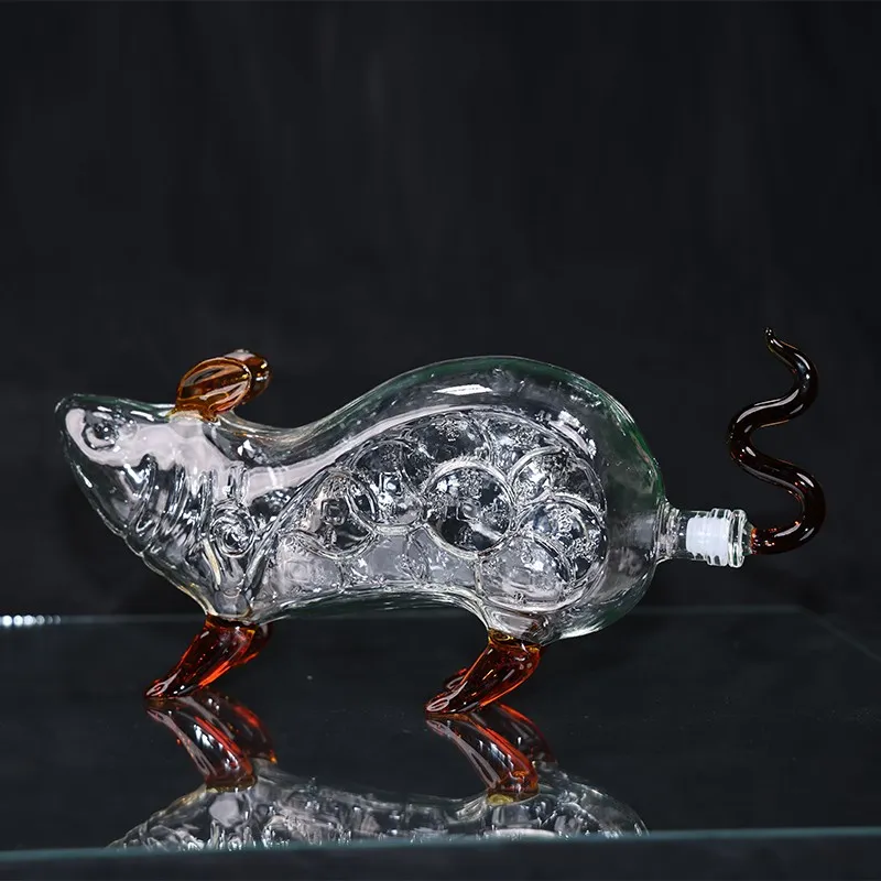 Rat-shaped Decanter