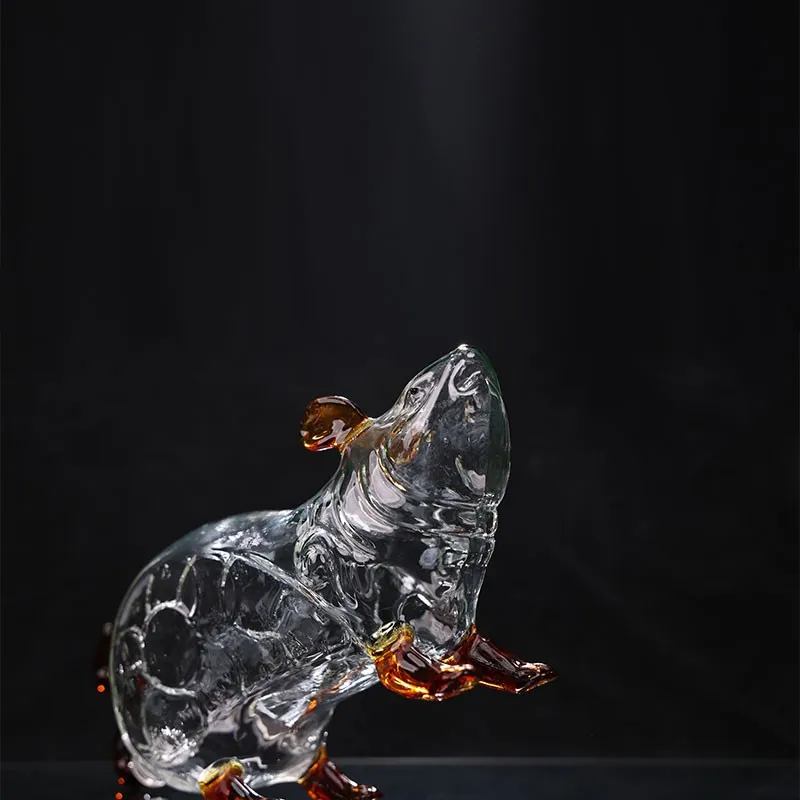 Rat-shaped Decanter
