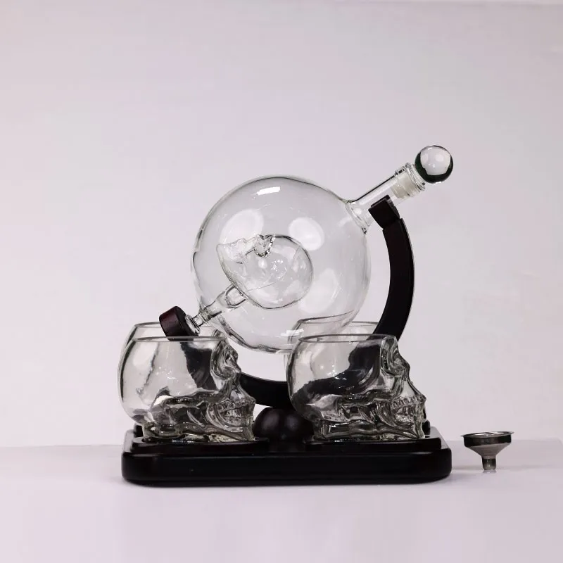 Decorative Unique Globe Glass Decanter