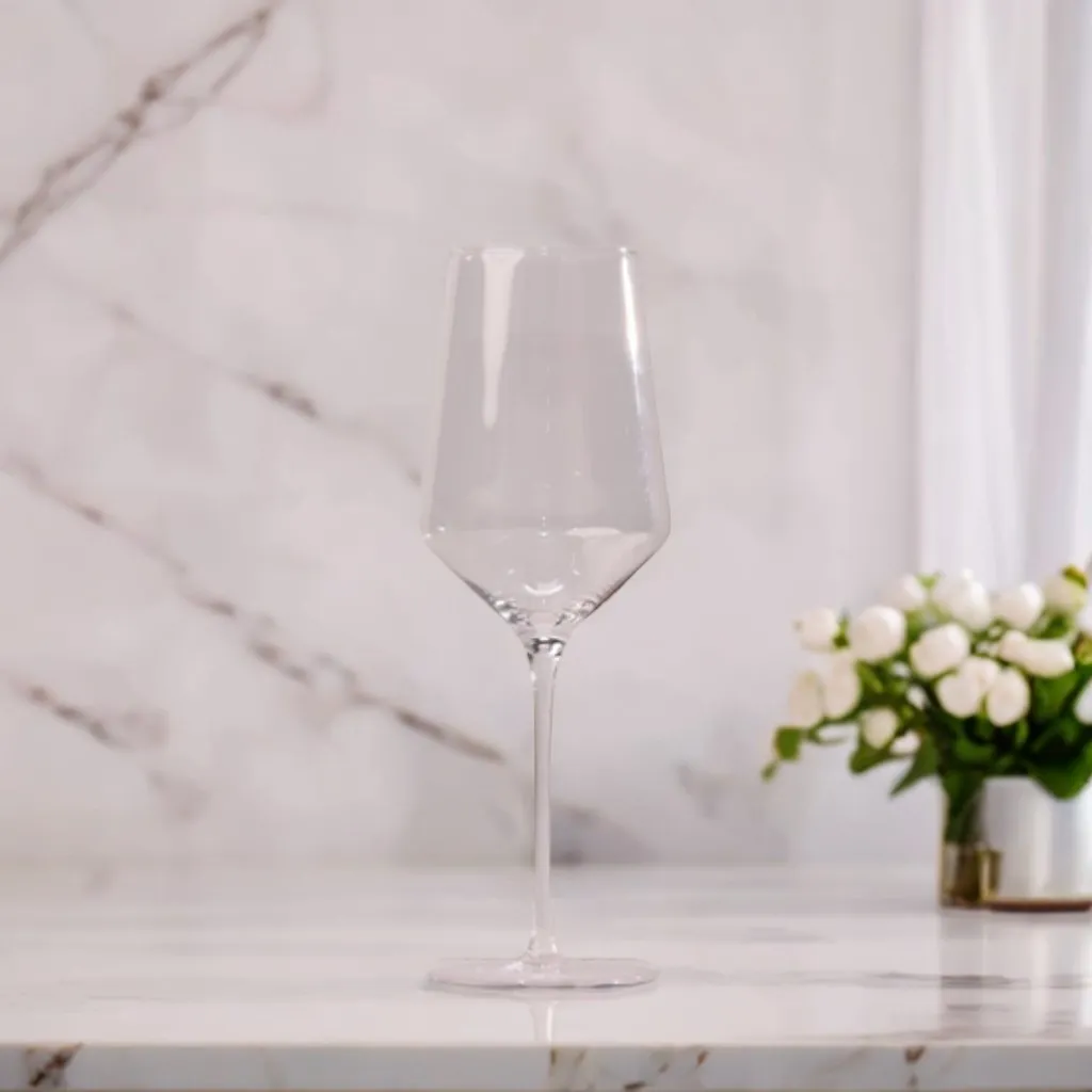 Long Stem Red Wine Glass