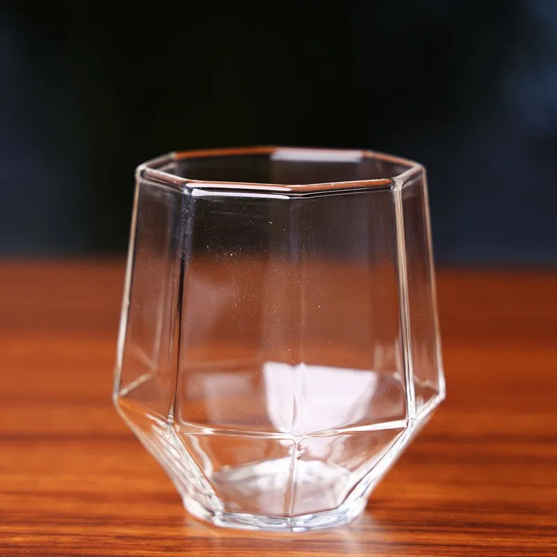 Decorative Unique Diamond Glass Decanter