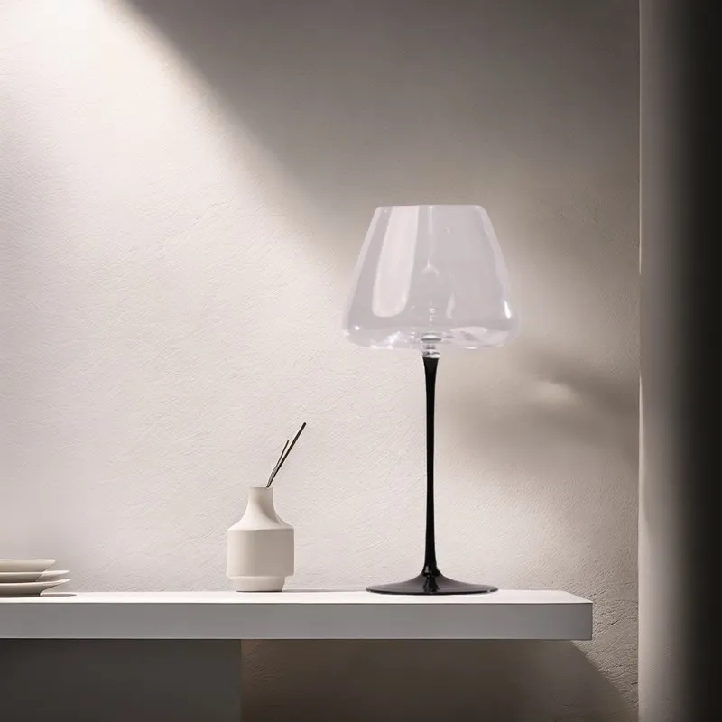 Long Stem Red Wine Glass