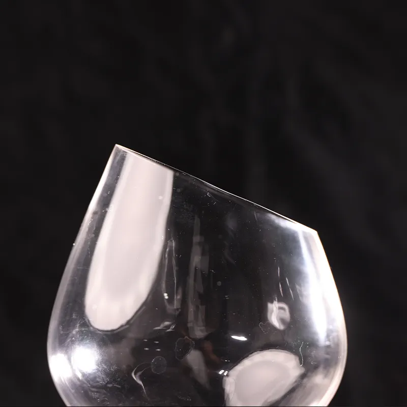 Slanted Bordeaux Glass 