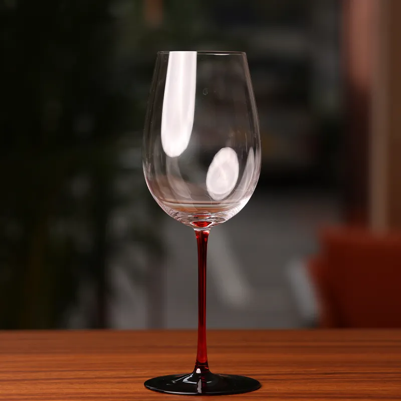Long Stem Red Wine Glass