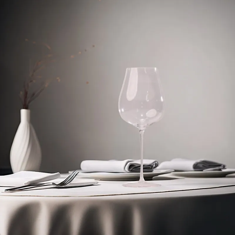 Long Stem Red Wine Glass