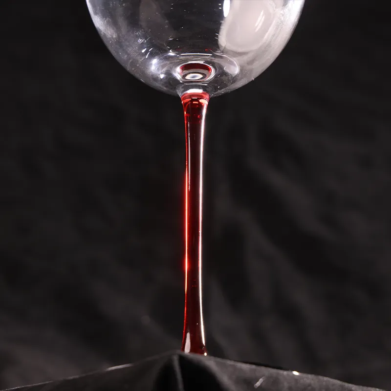 Long Stem Red Wine Glass