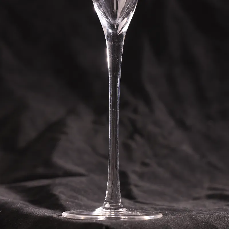 Slanted Champagne Glass