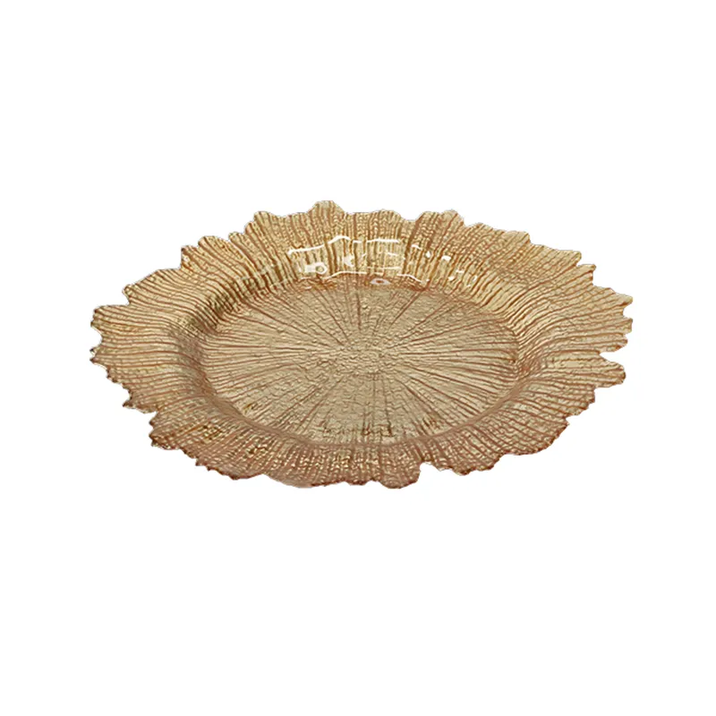 Gold Petal Plate