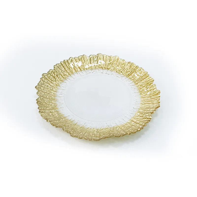 Gold Petal Plate