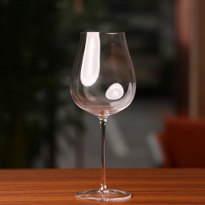 Long Stem Red Wine Glass
