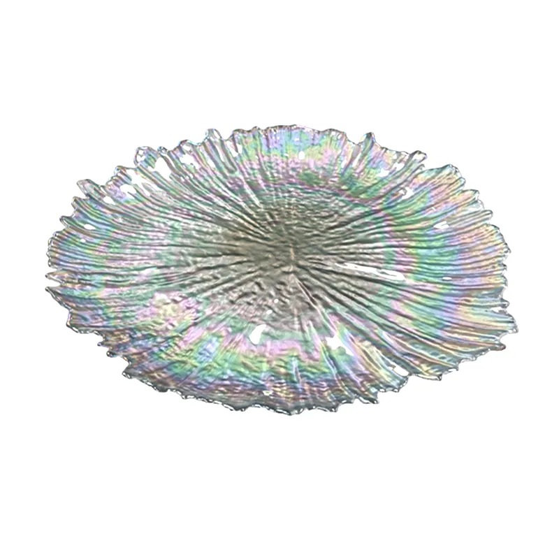 Silver Petal Plate