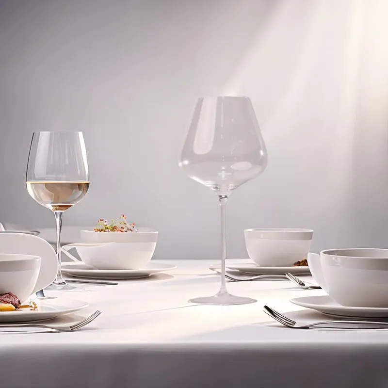 Burgundy Wine Glass