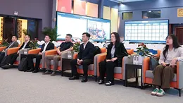 Yang Maoliang, assistant director of the Economic Development Bureau of Qinzhou Port Area of ​​Guangxi Free Trade Zone, and his delegation visited Guolian Holdings Boduoduo