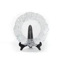 Silver Petal Plate