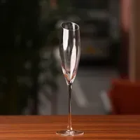 Slanted Champagne Glass