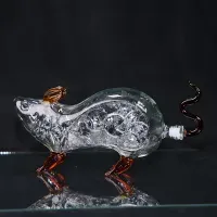 Rat-shaped Decanter