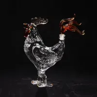 Rooster-shaped Decanter