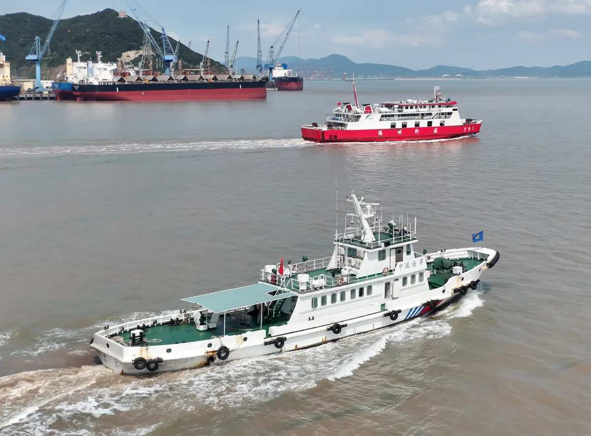 Strictly prevent Typhoon "White Dolphin" Zhoushan Maritime Bureau builds a solid maritime safety defense line.