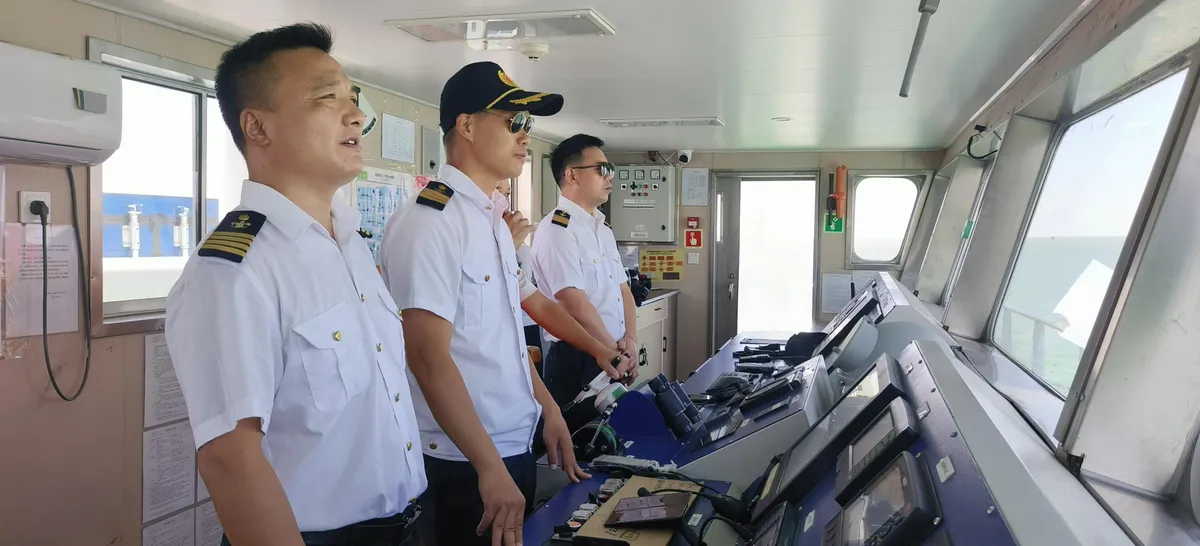 Guangxi conducts its first full pilotage operation from seaport to inland port.