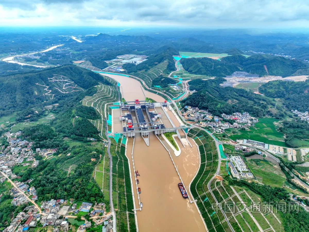 China has established a new channel in the southwestern region connecting inland areas to the sea.